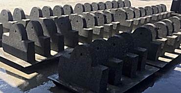 Yol Bordürü Sınır Elemanı (Siyah Mineral Yüzey)